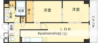 YFヒルズ宮山【103号室】の間取り