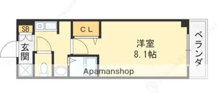 M'プラザ津田駅前十二番館【2階】の間取り