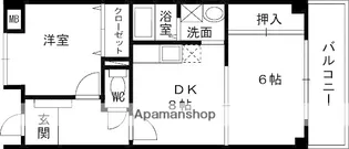グリーンピア東寝屋川【302号室】の間取り