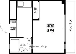 プレオール深井【306号室】の間取り