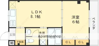 MAISON DE PAPA【2階】の間取り