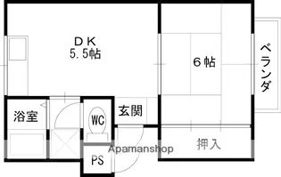 M'プラザ津田駅前五番館【2階】の間取り