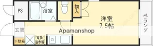 ハーベストコート【307号室】の間取り