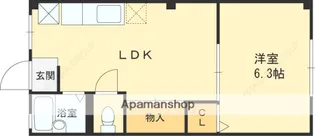 藤本マンション【2階】の間取り