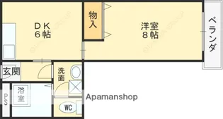 ファーストパレス【201号室】の間取り