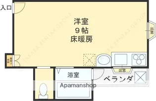 セカンドポシェット【2階】の間取り