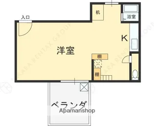 セカンドポシェット【2階】の間取り