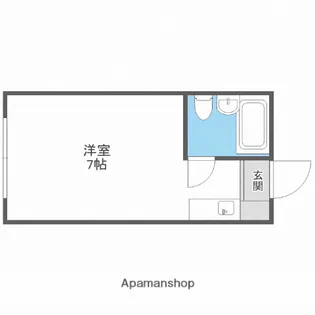 グローバル塚口【3階】の間取り
