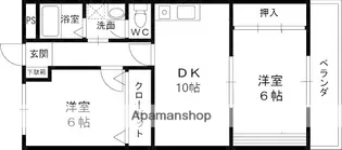 サンヒルズ光明池【3階】の間取り