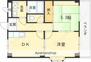 ブリーズK【4階】の間取り
