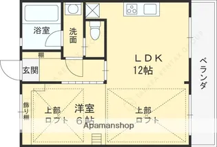 ブリーズK【4階】の間取り