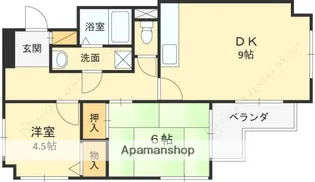 ガーデンパレス深井【2階】の間取り