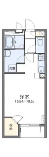 レオネクスト丹比多治井荘【102号室】の間取り
