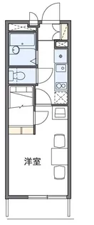 レオパレスヴィラモンド【103号室】の間取り