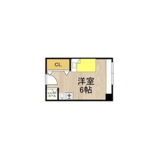 くずは寮【2階】の間取り