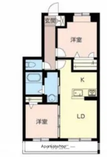 シャーメゾンアルカディア【3階】の間取り