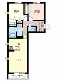 シャーメゾン BE ONE【203号室】の間取り