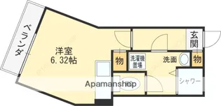 大阪府八尾市北本町2丁目【マンション】の間取り