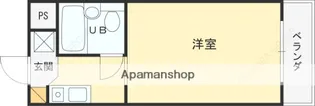 グリーンハイツ北野田【102号室】の間取り