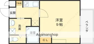 エヌエムヴァントワ【2階】の間取り