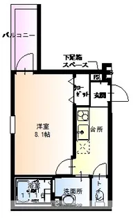 フジパレス百舌鳥赤畑町Ⅱ番館【0203号室】の間取り