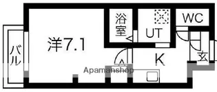 エヌエムスワサントヌフノース【1階】の間取り