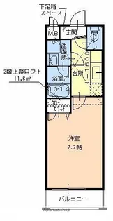 フジパレス初芝駅南2番館【2階】の間取り