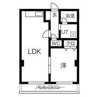 山本レンターマンション【2階】の間取り
