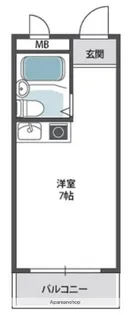 ビレッジ西野【203号室】の間取り