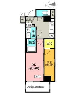 ソルテラス甲子園口クレアスト【5階】の間取り