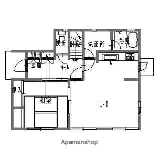 大阪府堺市南区高倉台2丁【一戸建】の間取り