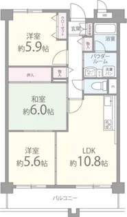 ウィステリア【1階】の間取り