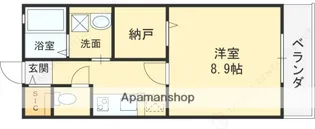 ZEN’S平野【2階】の間取り