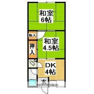 TC北野田文化【203号室】の間取り