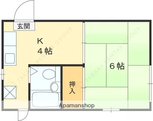 山崎ビル【2階】の間取り