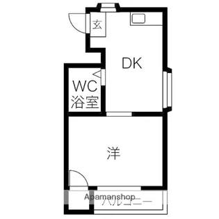 プレアール白鷺【301号室】の間取り