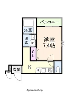 フジパレス初芝駅南イースト【305号室】の間取り