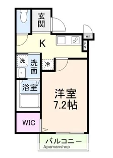 フジパレス初芝駅南イースト【102号室】の間取り
