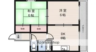 グリーンウッド【2階】の間取り