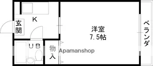 ミーテ・大和【3階】の間取り