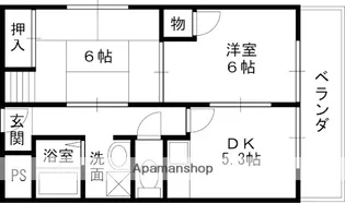 パールマンション【3階】の間取り