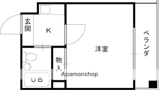 エクセル大野芝【3階】の間取り