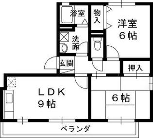 サニーコート【202号室】の間取り