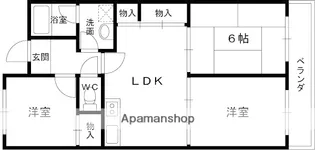 ネイティヴプレイスN’S【302号室】の間取り