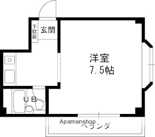 第一モギハイツ【3階】の間取り