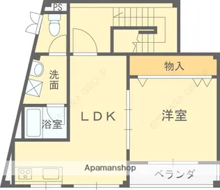 コーポウエムラ【3階】の間取り