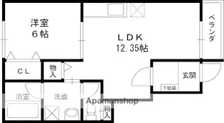 ルシアS&T【1階】の間取り