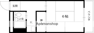 ハーモニーヒルズ桜丘【601号室】の間取り