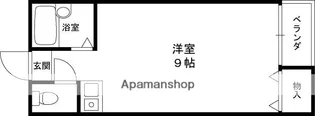 スクエアコート津田【2階】の間取り