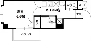 グランドヴィラ都島【3階】の間取り